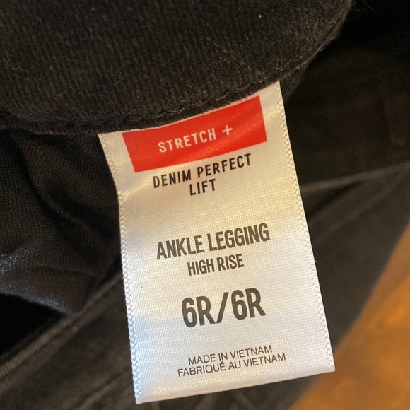 Black Express high rise skinny jeans - Picture 3 of 4